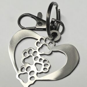 Tassunjälkiä sydämessä - rosterinen avaimenperä