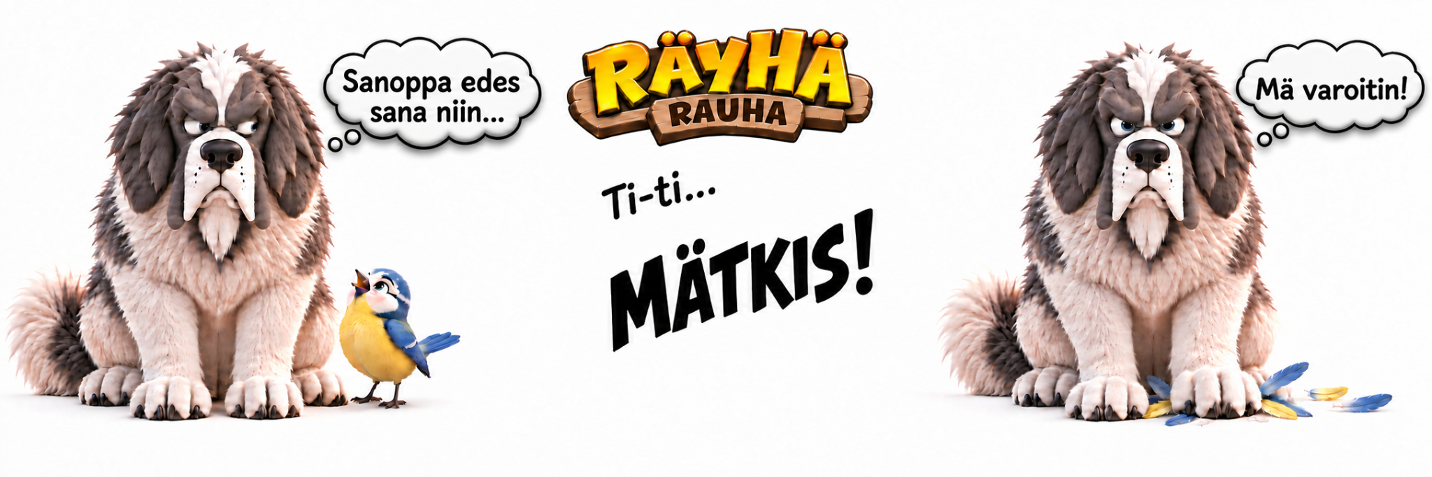 Räyhä Rauha - Ti-Ti-Tyy muki - ENNAKKOTILAUS